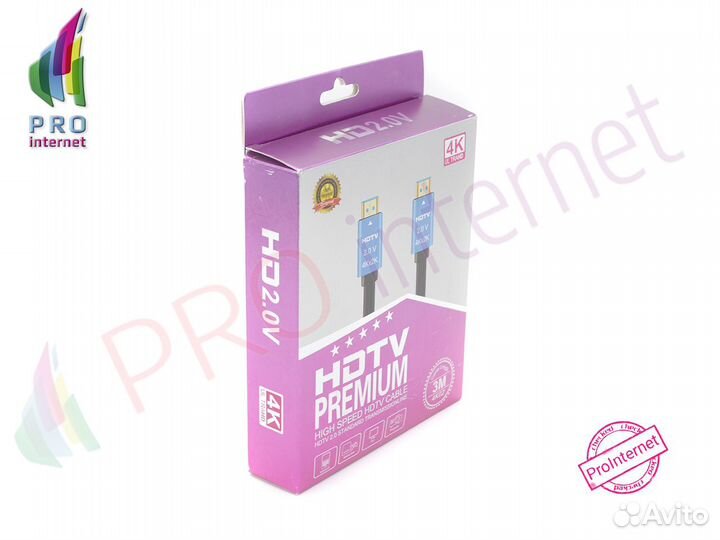 Hdmi 4K 2.0 premium 3 метра Оптом / Розницу