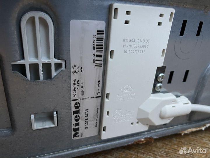 Посудомоечная машина Miele G1275 на запчасти