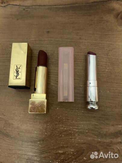 Набор косметики пакетом бу dior, armani