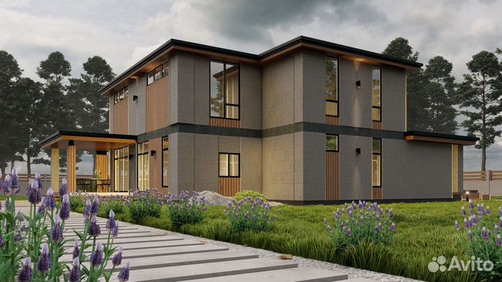 3D визуализация, дизайн - архитектура, ландшафт