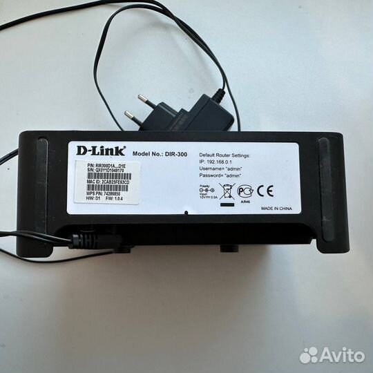 Роутер D-link DIR-300