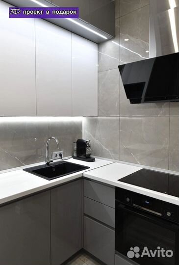 Кухня под ключ в рассрочкукухня на заказ в рассроч