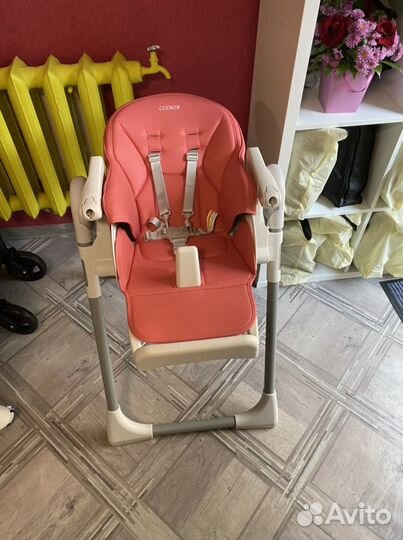 Стул для кормления Luxmom (кораловый)