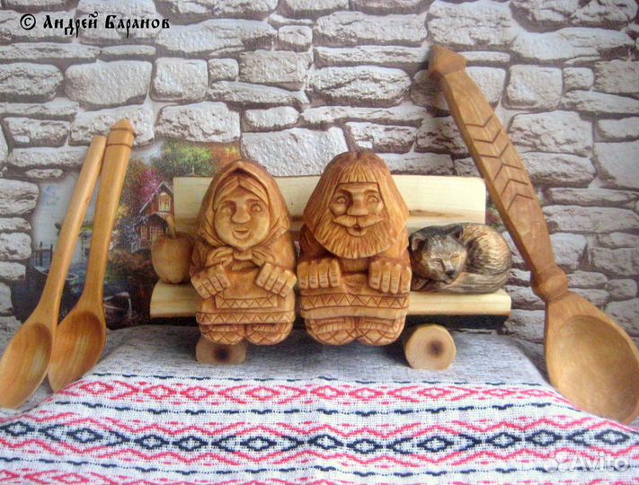 Фигурки из дерева. Резьба по дереву