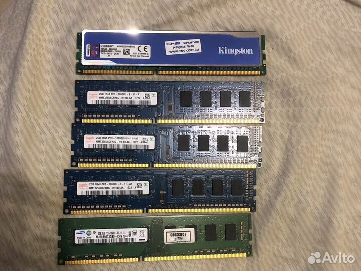 Оперативная память ddr3 2gb