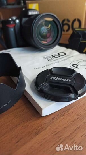 Зеркальный фотоаппарат nikon d60