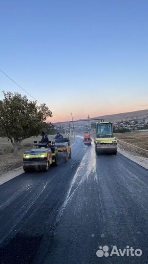 Асфальтирование дворов дорог