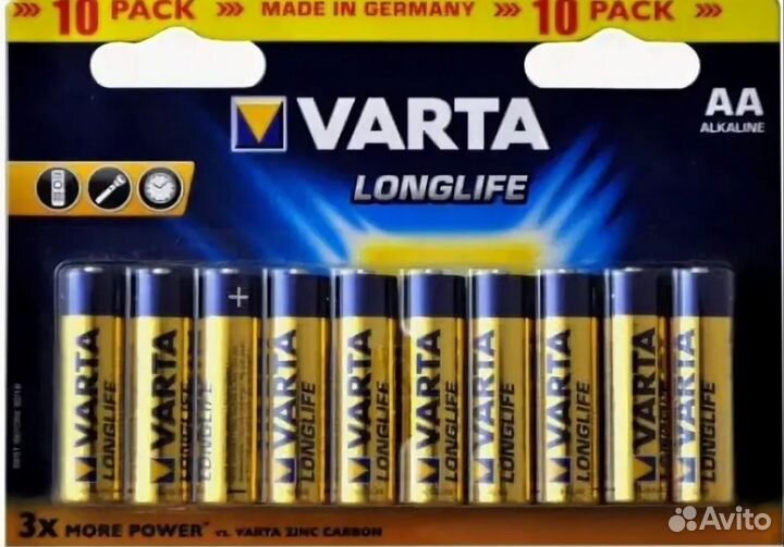 Батарейки щелочные, алкалиновая