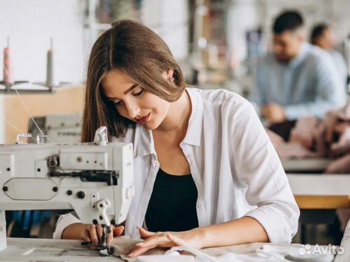 Швеи вахта цех пошива юбок