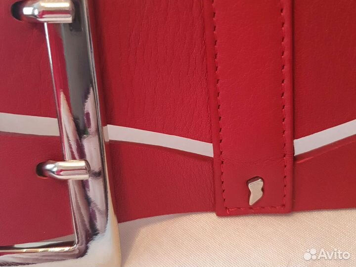 Ремень кожаный Италия женский новый