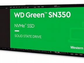 SSD WD Green SN350 480GB M.2 NVMe новый