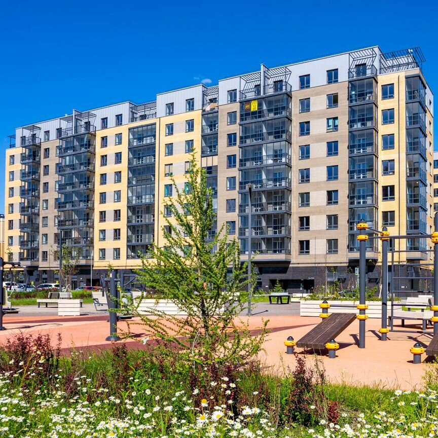 2-к. квартира, 62,6 м², 4/9 эт.