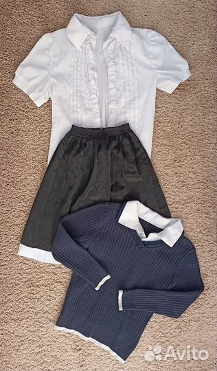 Пакет вещей на девочку р-р 122-134