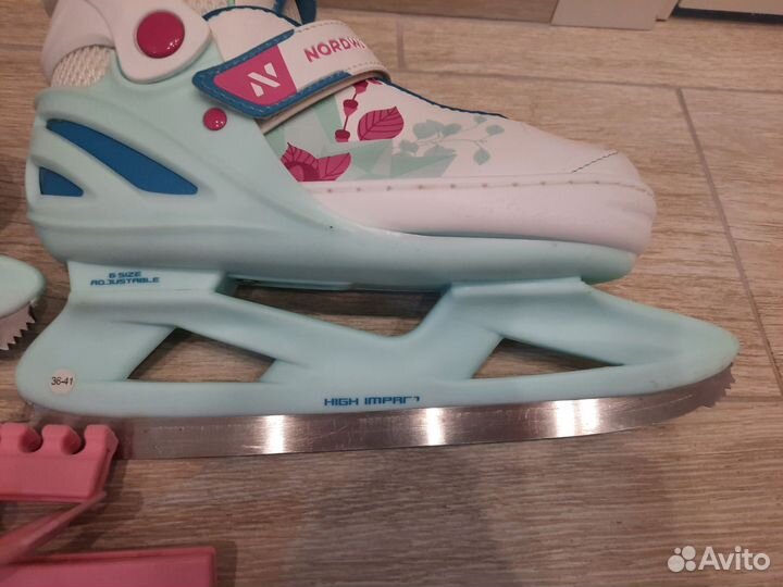 Коньки раздвижные. Размер 36-41