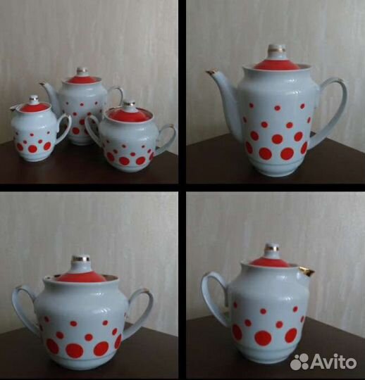 Чайный сервиз/предметы, фарфор, Городница