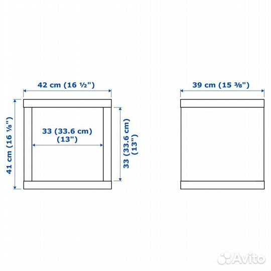 Каллакс икеа kallax IKEA Стеллаж 42x42 см