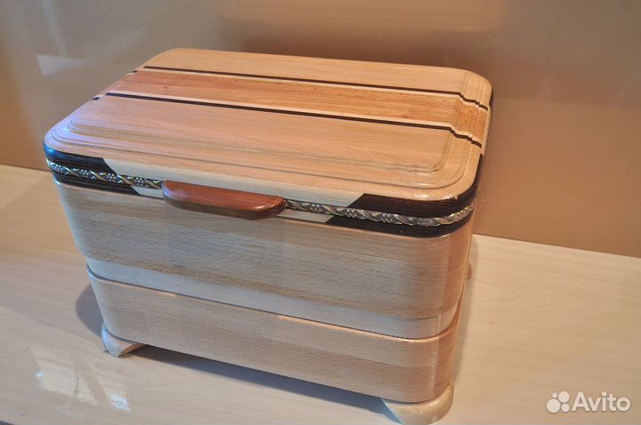 Подарочный деревянный бокс