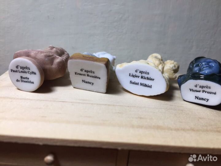 Миниатюрные статуэтки, копии известных скульптур