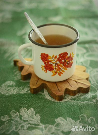 Подставка для кружки Лист