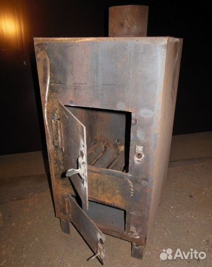Печь металлическая