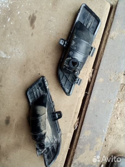 Санг енг фара левая с туманкой