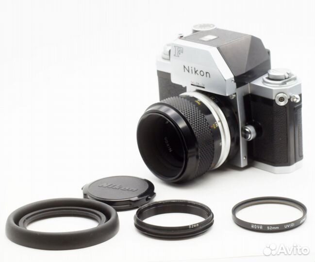 Nikon F в отличном состоянии + объектив. Рабочий