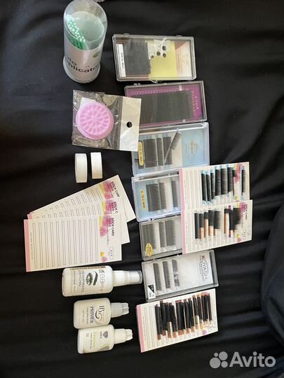 Расходники для наращивания ресниц