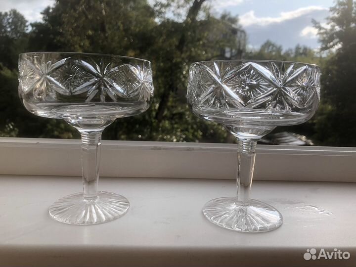 Хрустальная вазочка/креманка