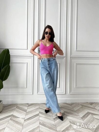 Джинсы багги (размеры 34/36/38/40/42/44)