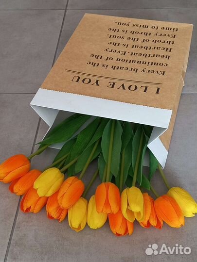 Тюльпаны искусственные