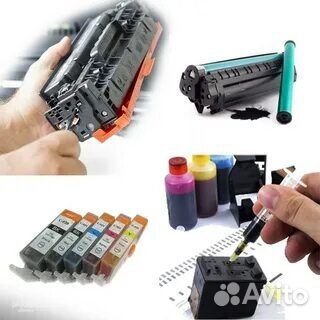 Заправка картриджей, ремонт принтеров