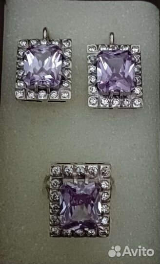 Серебряные серьги