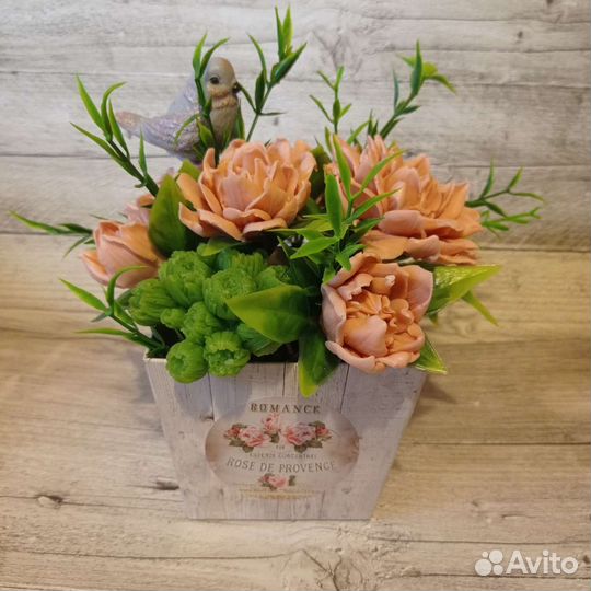 Букет из мыла