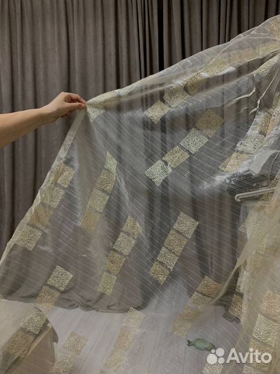 Тюль готовая