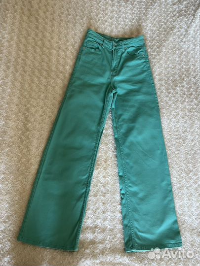 Широкие джинсы H&M