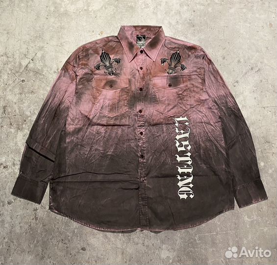 Рубашка raw blue оригинал affliction