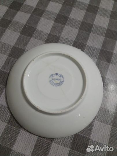 Блюдце Кузнецова до 1917 г