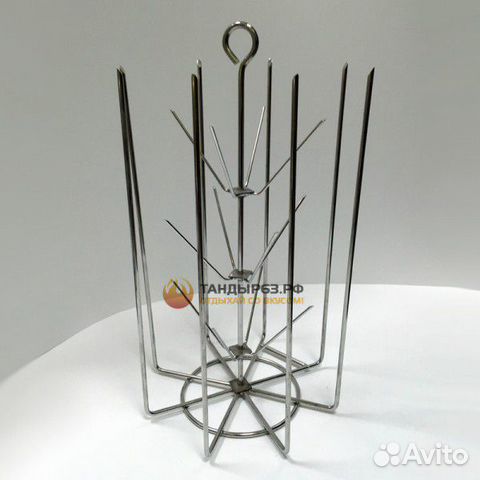 Приспособление для тандыра «Ёлочка с шампурами 