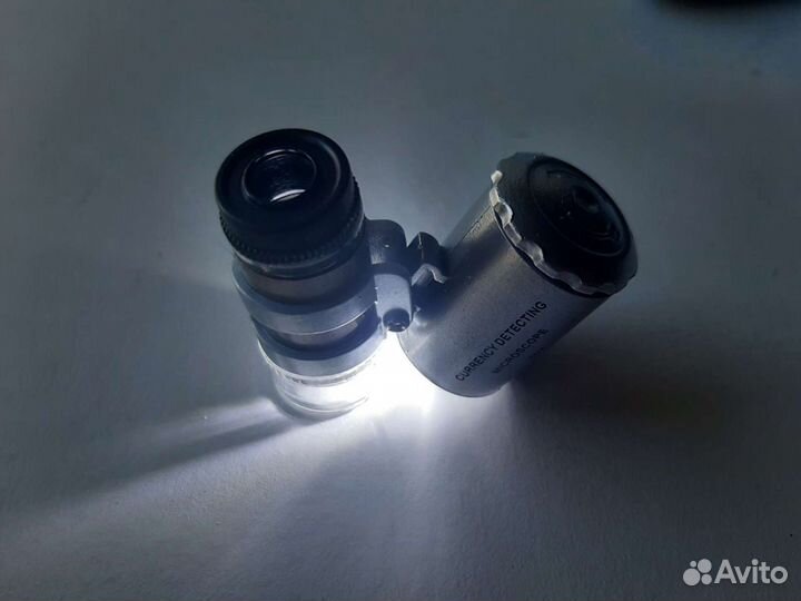 Микроскоп 60х с UF и LED подсветкой Новый