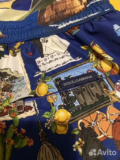 Шорты плавки мужские Dolce&Gabbana,50.Оригинал