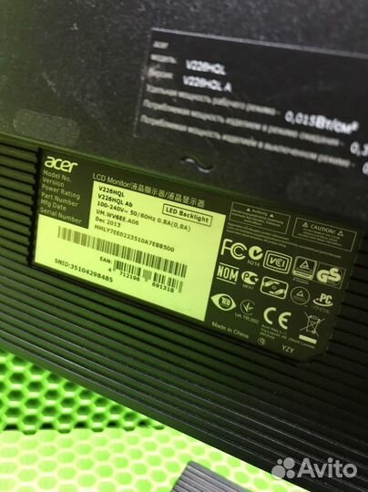 Монитор Acer v226hql (29692)