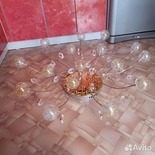 Люстра потолочная светодиодная бу