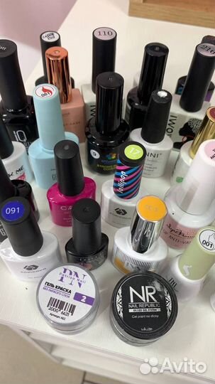 Базы, топы, лаки, гель краски для ногтей