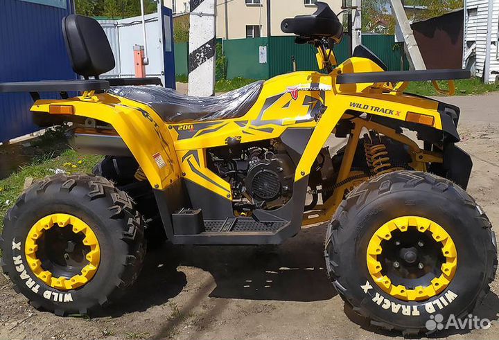 Квадроцикл Motoland Wild Track X 200 бал. вал