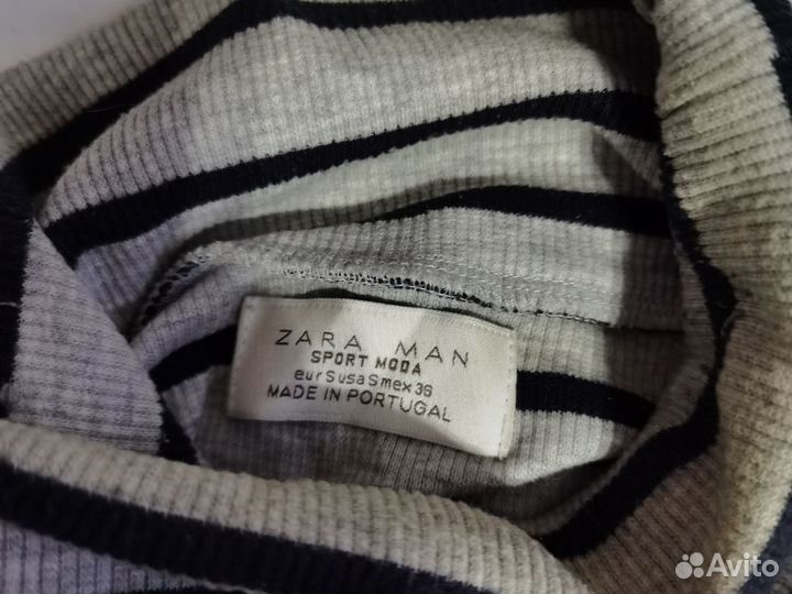 Джемпер водолазка мужская zara