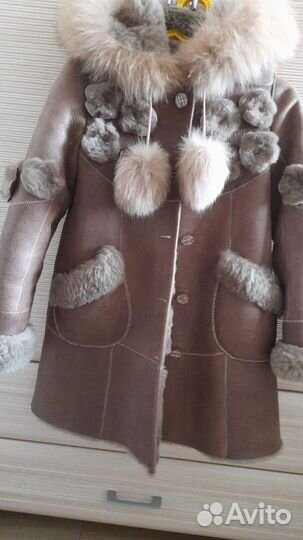 Дубленка детская