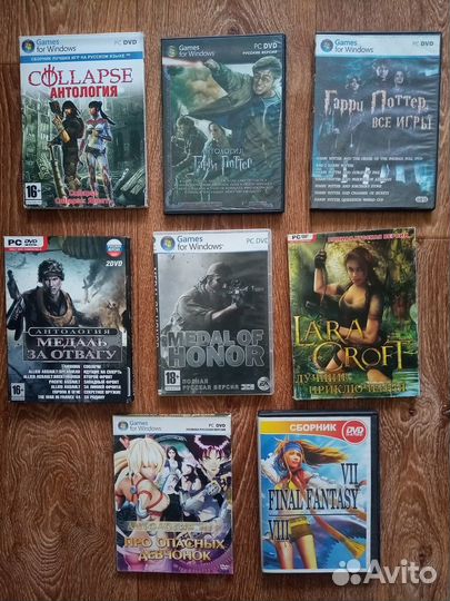 Компьютерные игры для пкdvd,Гарри Поттер, и много