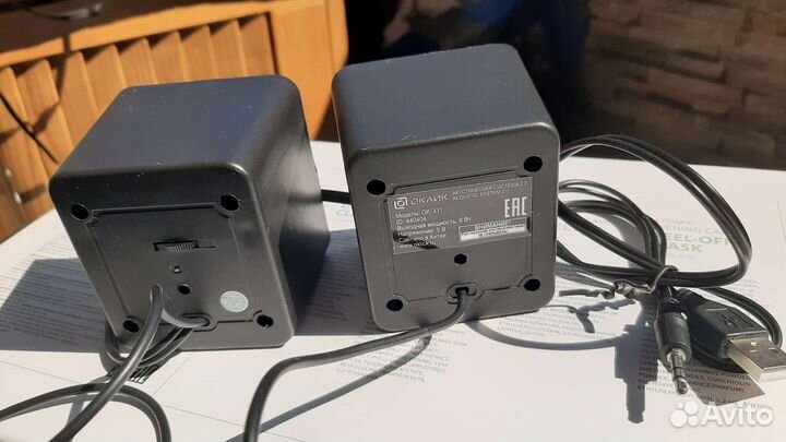 Колонки для компьютера Оклик