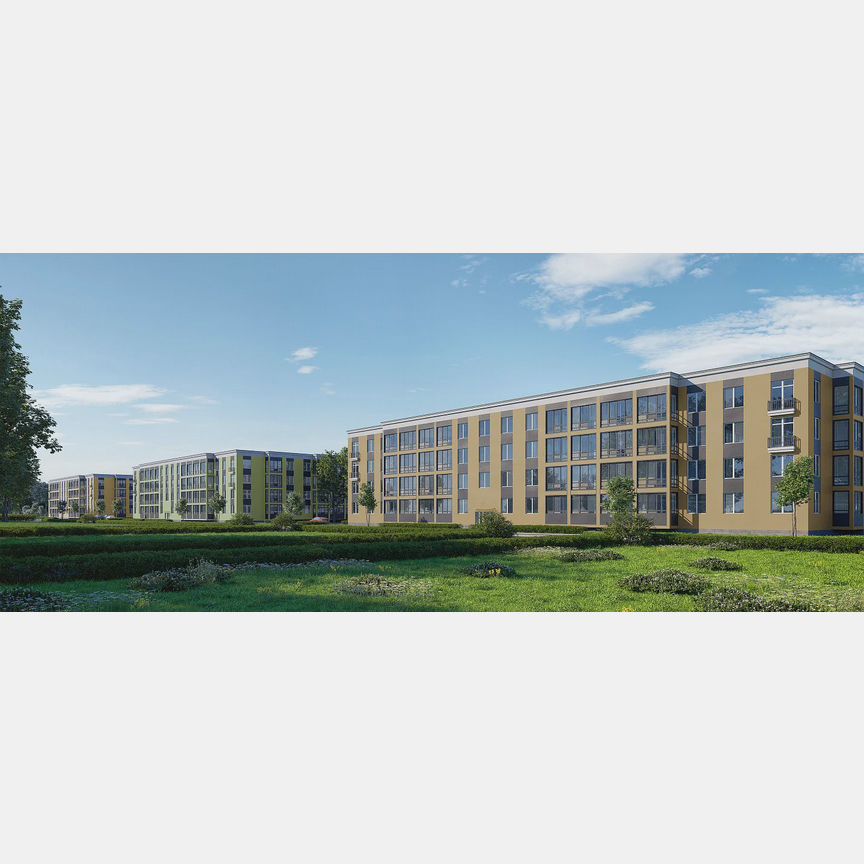 1-к. квартира, 40 м², 4/4 эт.