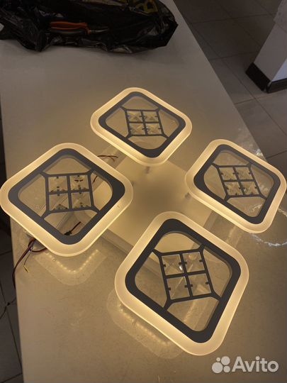 Люстра светодиодная с пультом